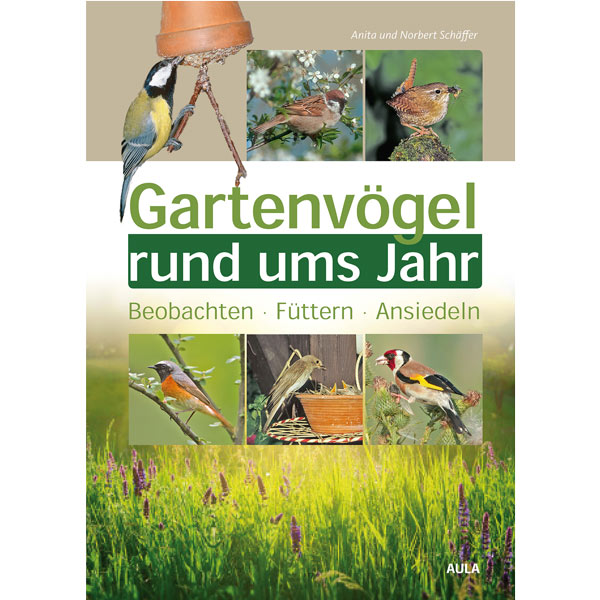 Buch "Schäffer, Gartenvögel rund ums Jahr (315-01222)" Titelseite